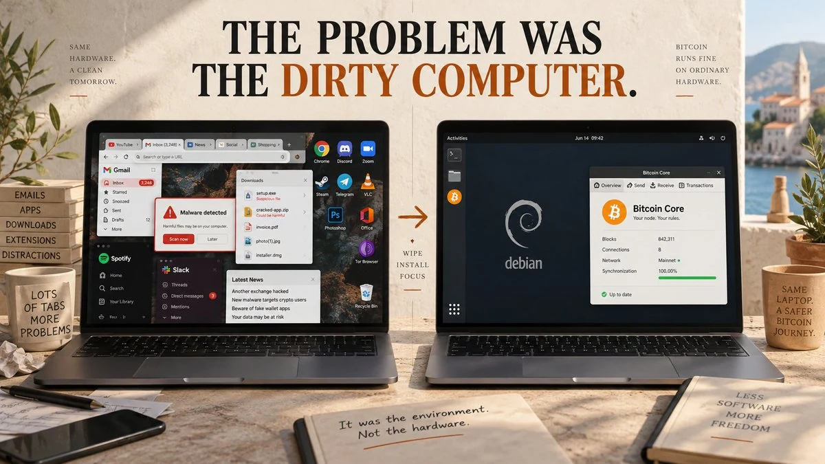 The Hardware Wallet Detour — How Bitcoiners Turned a Simple Security Problem Into a Security Ritual illustration